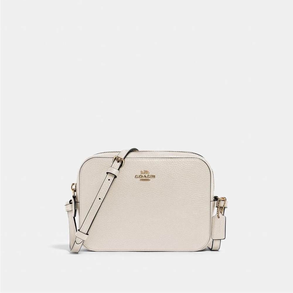 Coach Mini Camera Bag in Chalk